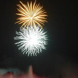 Sun and Moon at Night by Richard Reeve