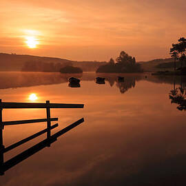 Sunrise at Knapps Loch by Grant Glendinning