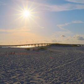 Sunset in Destin by David Morefield