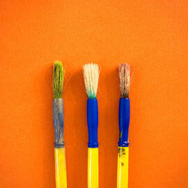 Used paint brushes by Tom Gowanlock