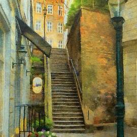 Viennese Side Street by Jeffrey Kolker