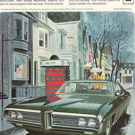 Vintage GM Pontiac by Georgia Clare