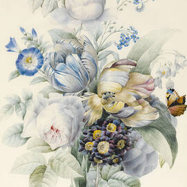 A Bunch of Flowers by Pierre Joseph Redoute