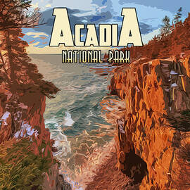 Acadia National Park at Maine by AM FineArtPrints