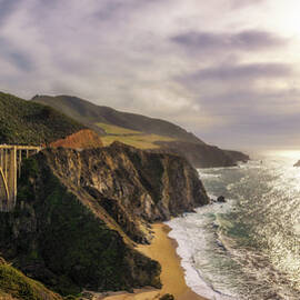 Bixby Bridge and Pacific Coast Highway by Miroslav Liska