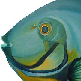 Blue Fish by Angeles M Pomata