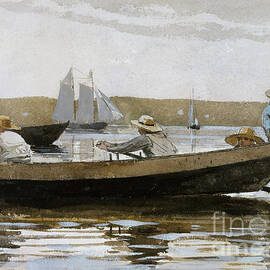 Boys in a Dory, 1873  by Winslow Homer