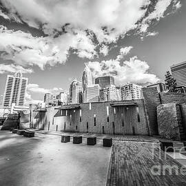 Charlotte North Carolina Black and White Photo by Paul Velgos