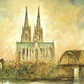 Cologne cathedral by Juan  Bosco