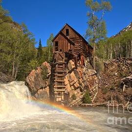 Crystal Mill Rainbow Portrait by Adam Jewell