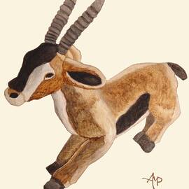 Cuddly Gazelle by Angeles M Pomata