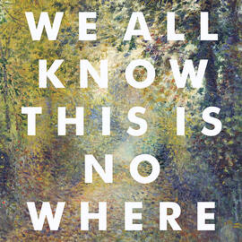 LCD Soundsystem Lyrics Print by Georgia Clare