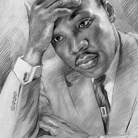 Martin Luther King Jr by Ylli Haruni