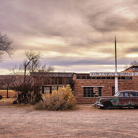 Old Buick Super parked in Bluff, Utah by Miroslav Liska