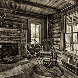 Pioneer House in the Pinellas County Heritage Village, Florida by Miroslav Liska