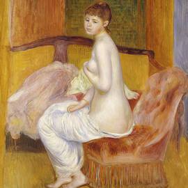 Seated Nude by Pierre Auguste Renoir