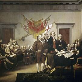 Signing the Declaration of Independence by John Trumbull