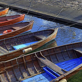 wooden boats by Joana Kruse