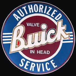 1940's Buick Porcelain sign by Flees Photos