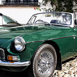 1965 MGB British Classic Car by Georgia Clare