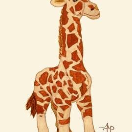 Cuddly Giraffe by Angeles M Pomata