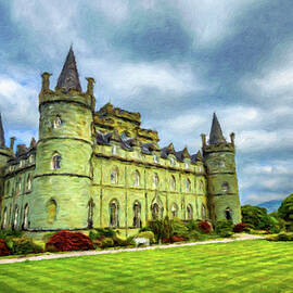 Inveraray Castle in western Scotland, United Kingdom by Miroslav Liska