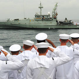 Sailors Salute by Celestial Images