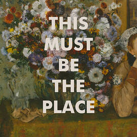 Talking Heads Lyrics Print                           by Georgia Clare