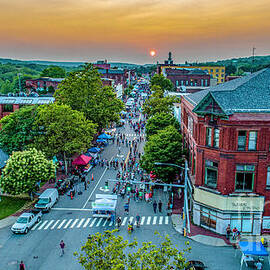 3rd Thursday Sunset by Veterans Aerial Media LLC
