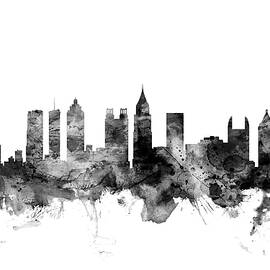 Atlanta Georgia Skyline by Michael Tompsett