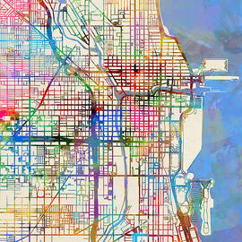 Chicago City Street Map #5