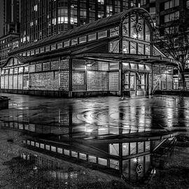 72nd St Broadway Subway Station NYC BW by Susan Candelario