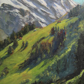 Above it All Plein Air Study by Anna Rose Bain