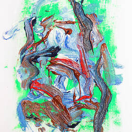 Abstract painting. Division is their narrative by Jorgo Photography