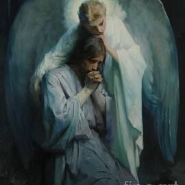 AGONY IN THE GARDEN  by Frans Schwartz