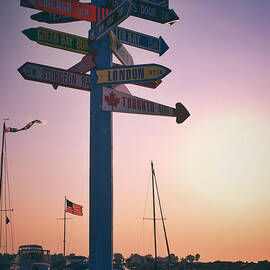 All Signs Point To Sunset by Duluth To Door County Photography