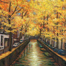 Amsterdam Autumn by JOHNATHAN HARRIS
