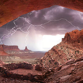 Ancient Storm - Full Frame by Dan Norris