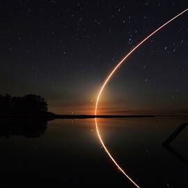 Antares Launch from Wallops Island by M C Hood
