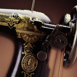 Antique Singer Sewing Machine 4 by Kelley King