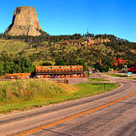 Approaching Devils Tower by Adam Jewell