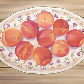 Apricots by Angeles M Pomata