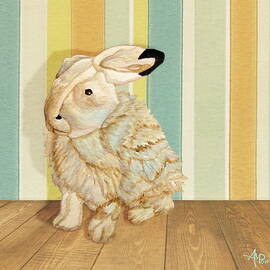 Arctic Hare In The Playroom by Angeles M Pomata