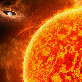 Astral Fire  by AM FineArtPrints