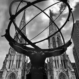 Atlas Holding the Heavens by Jessica Jenney