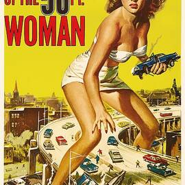 attack of the 50 ft woman 1958 by Mountain Dreams
