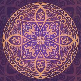 Aum Awakening Mandala by Cristina McAllister