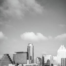 Austin Cityscape Black and White Photo by Paul Velgos