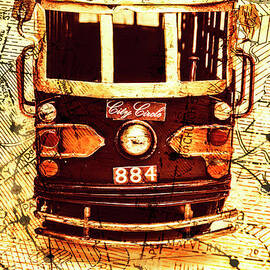 Australia travel tram map by Jorgo Photography