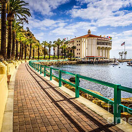 Avalon Casino on Catalina Island  by Paul Velgos